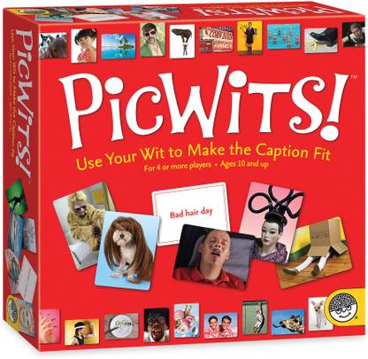 Mindware PicWits Party & Fun Board Game