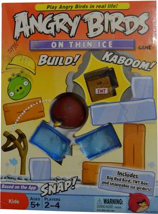 Angry Birds On Thin Ice Strategy & War Board Game