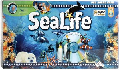 Games Sea Life DVD Party & Fun Board Game