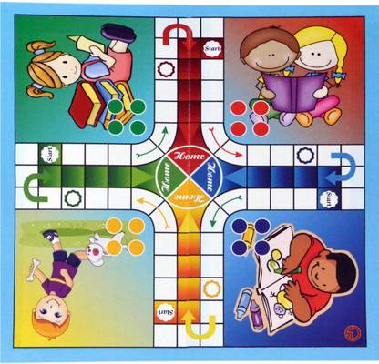 Rworld Cartoon theme ludo Board Game Accessories