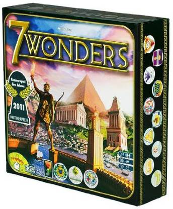 Asmodee 7 Wonders Money & Assets Board Game