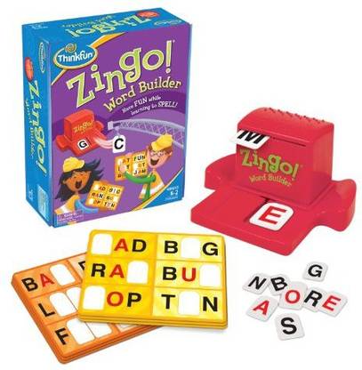 ThinkFun Zingo Word Builder Word Games