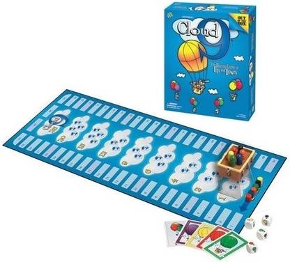 OUT OF THE BOX Cloud 9 The Daring Game of Ups & Downs Party Game Party & Fun Board Game
