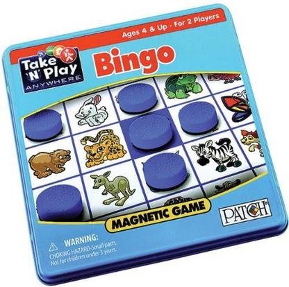 Patch Bingo - Take 'N' Play Anywhere Game Party & Fun Board Game