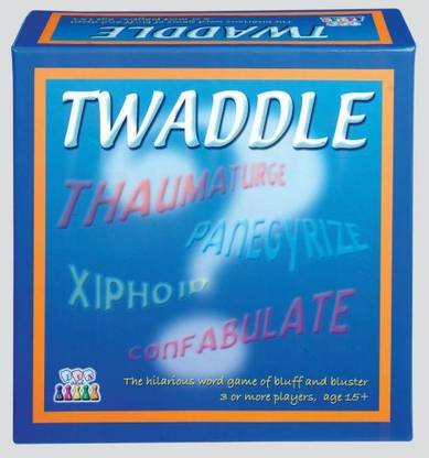 FUN and GAMES Twaddle, The hilarious word game of bluff and bluster Word Games