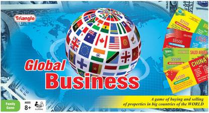 triangle Global Business Money & Assets Board Game