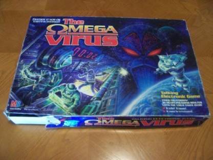 Milton Bradley The Omega Virus Strategy & War Board Game