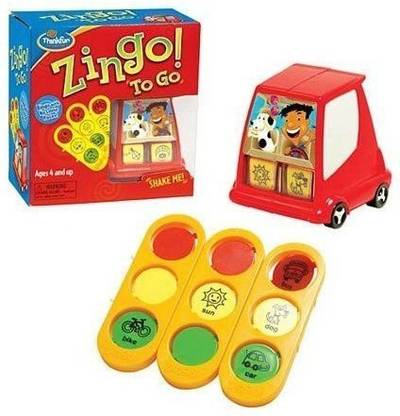 ThinkFun Zingo To Go Educational Board Games