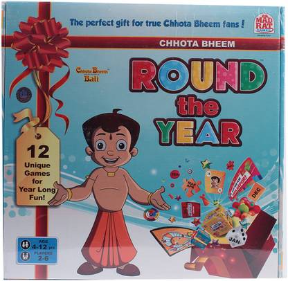 Green Gold Chhota Bheem Round the Year Party & Fun Board Game