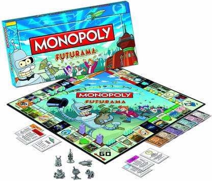 Monopoly Futurama Collector's Edition Board Game Accessories