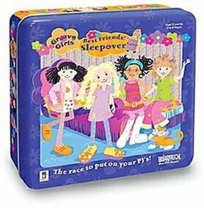 Briar Patch Groovy Girls Best Friends Sleepover In A Tin Party & Fun Board Game