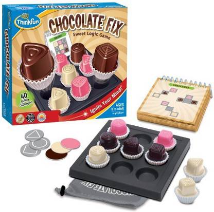 ThinkFun Chocolate Fix (Colors And Parts May Vary) Party & Fun Board Game