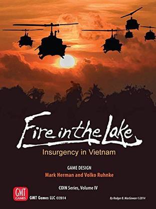 Gmt Games Fire In The Lake Strategy & War Board Game