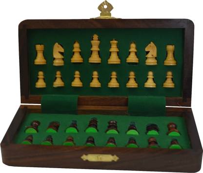 Chessncrafts 7 x 7 Fitted Magnetic (CNC-MT-4) Strategy & War Board Game
