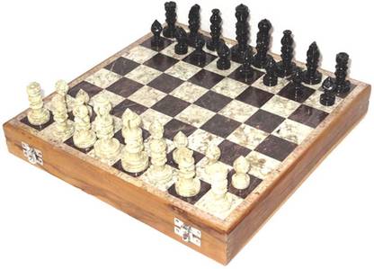Pooja Creation Shatranj Of Pure Makrana Marble Made By Itlis Stone Strategy & War Board Game