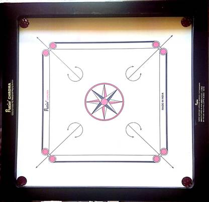 Precise Ameture Chroma Carrom Board Game