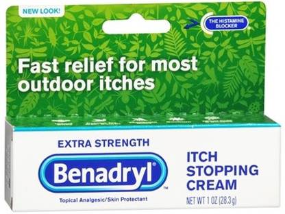 Benadryl Extra Strength Itch Stopping Cream