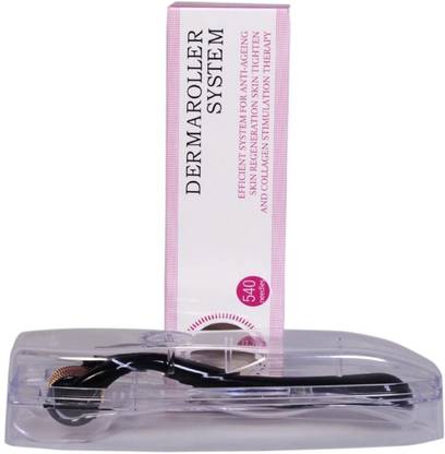 Drs Derma Roller 540 Alloy Titanium Needles Treating Acne Scars Wrinkles Blackheads (1.5mm)  (1 g) at Rs. 168