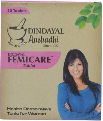 DINDAYAL Femicare (Silver) Tablet Pack of Three 30 Tablet/Each (For Women)