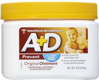 A&D Original Ointment Diaper Rash Ointment 454g (1lb) - Prevent