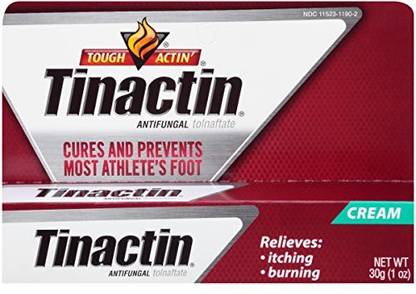 Tinactin Tinactin Antifungal Cream for Athlete's Foot, 1-Ounce Tube