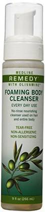 Medline Remedy Olivamine Foaming Body Cleanser