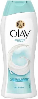 OLAY Sensitive Unscented Moisture Outlast Body Wash