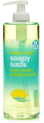 bliss Lemon Sage Soapy Suds Body Wash + Bubbling Bath