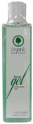 Organic Harvest Shower Gel Fresh Mint