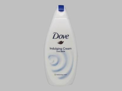 DOVE Indulging Cream Caring Bath with 1/4 Moisturising Cream (Made in UK)