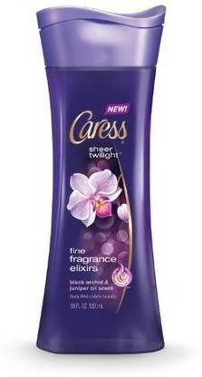 Caress Sheer Twilight Black Orchid & Juniper (Pack Of 2)