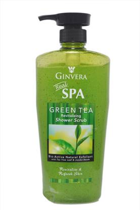 Ginvera Green Tea Revitalizing Shower Scrub