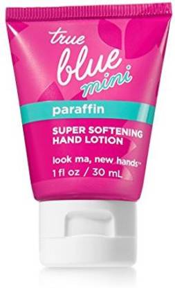 BATH & BODY WORKS True Blue Spa Look Ma Paraffin Hand Lotion Mini Travel Size