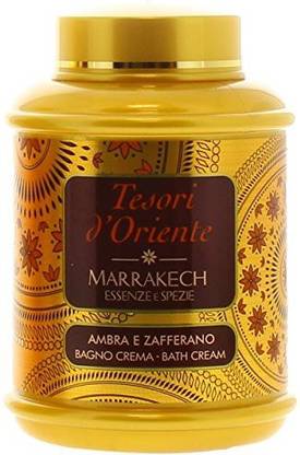 Tesori d'Oriente "Ambra E Zafferano" Bath Cream - Marrakech Line
