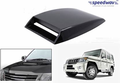 Speedwav Car Turbo Style Air Intake Black-Mahindra Bolero