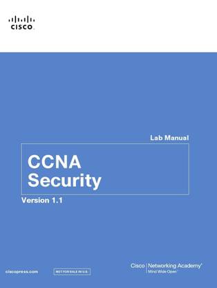 CCNA Security Lab Manual Version 1.1 11th  Edition