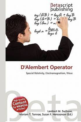 D'Alembert Operator