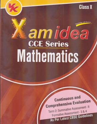CCE Series Xamidea Mathematics Term-2 (Summative Assessment-II & Formative Assessment 3 & 4) 1st Edition