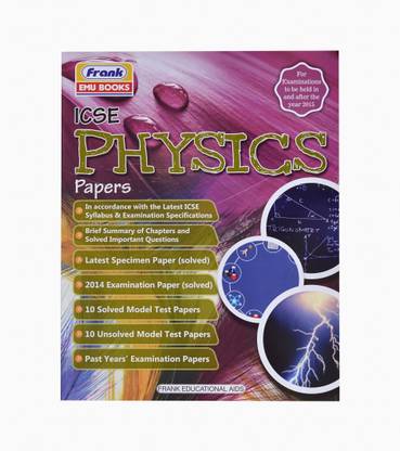 Frank EMU Books ICSE physics Papers - Class - 10