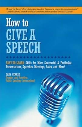 How to Give a Speech