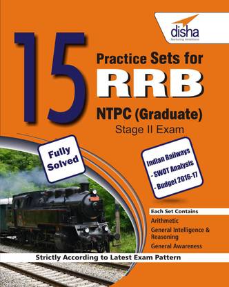 15 Practice Sets for Rrb Ntpc (Graduate) Stage II Exam