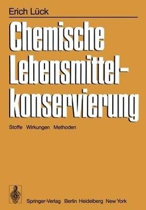 Chemische Lebensmittelkonservierung