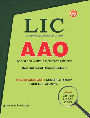 Study Guide Lic A.A.O. Assistant Administrative Officer Recruit. Exam. 8 Edition