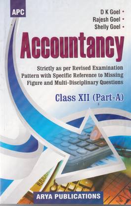 APC Accountancy Class-12 (Part-A) 12 Edition