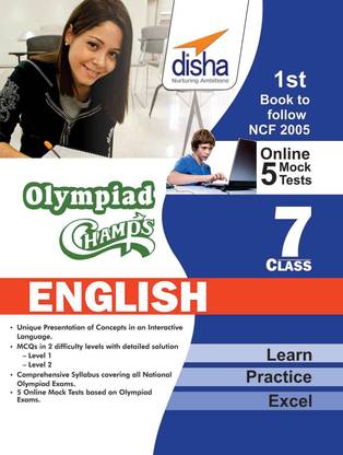 Olympiad Champs English Class 7 with 5 Mock Online Olympiad Tests 2nd Edition