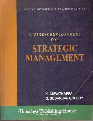Business Environment For Strategic Management 2nd  Edition