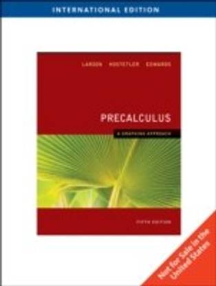 Precalculus International ed of 5th revised ed Edition
