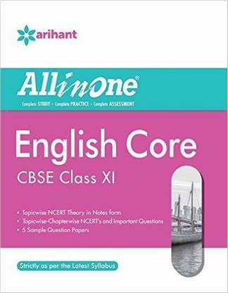 All in One English Core CBSE Class 11th (Old Edition)