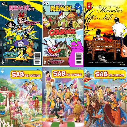PepperScript Summer Special (Pack of CN Remix+Sab Ke Comics+The November Note)
