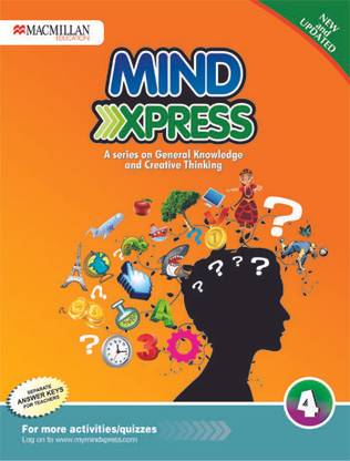 Mind Xpress Class 4 by Amrita Bharati-English-Macmillan-Paperback